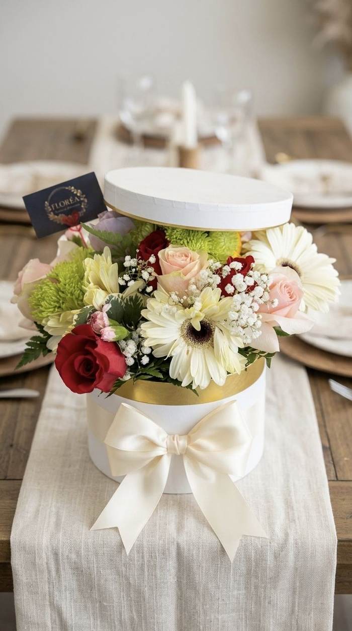 Aria de Rosas y Gerberas